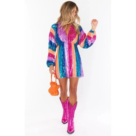 bronx and banco fire mini dress Bronx and Banco Fire Mini Crepe Black Dress with Feather - BOPF